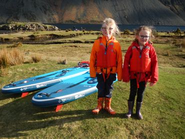 displaying our children's Buoyancy aids.