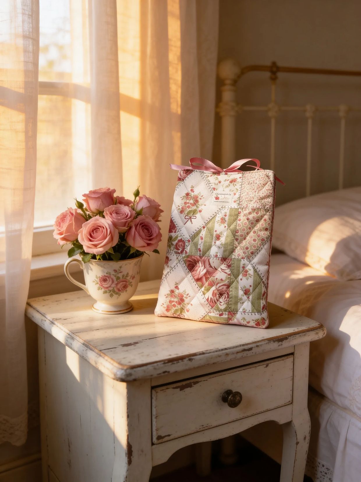 Cottage Core Book Sleeve - Custom sizes available!