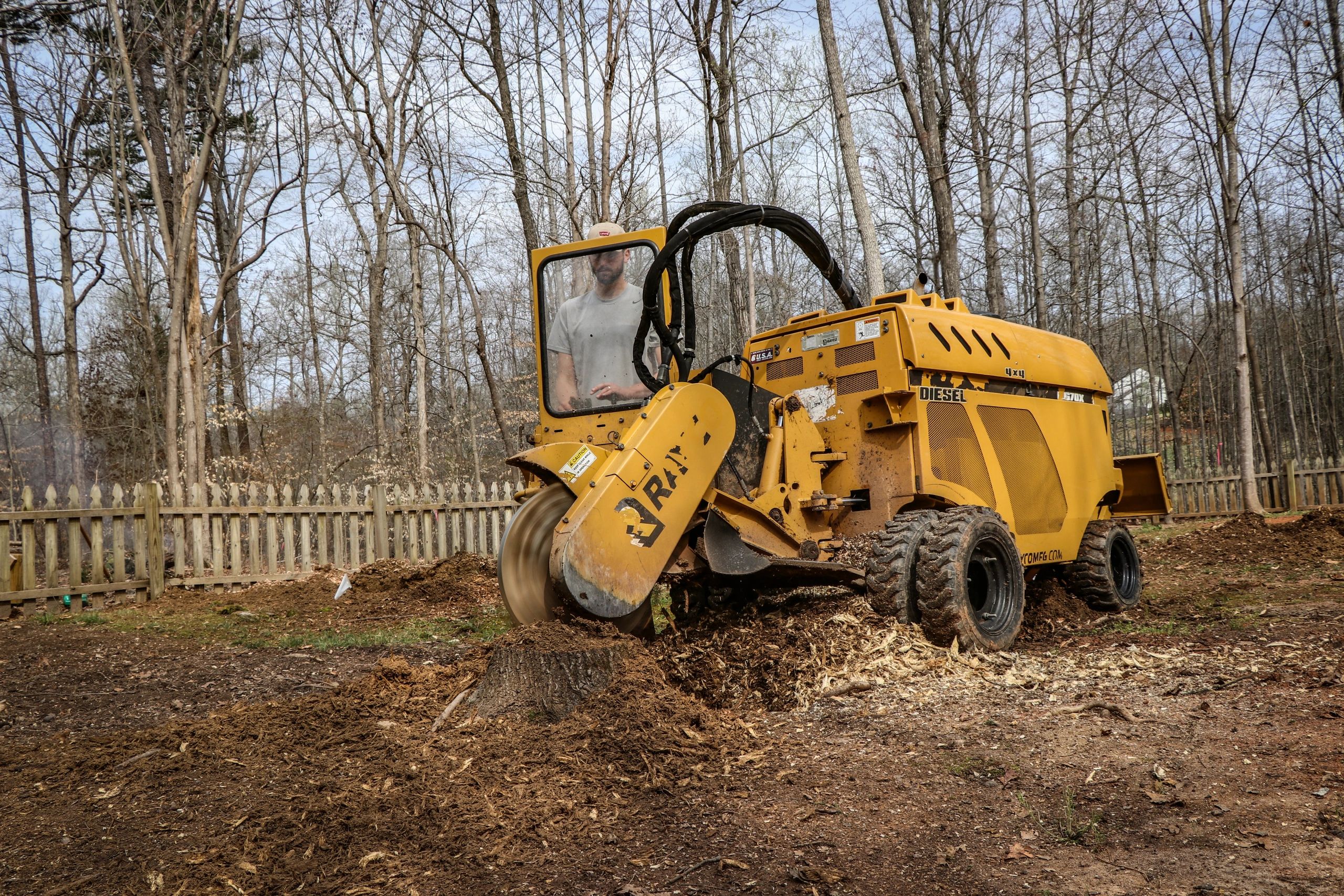 Lake Norman Stump Removal Home