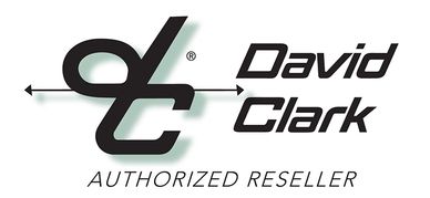 David Clark authorized reseller logo.