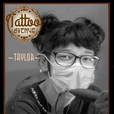 Tattoo Avenue Tucson tattoo shop artist Taylor @traashmaan 