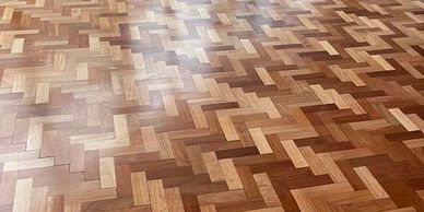 Harwood woodblock flooring fitted in essex