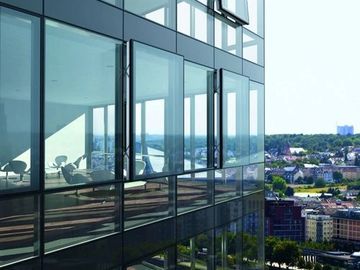 Glass Façade, Sound proof Glazing, ACP Cladding, UPVC Windows, Spider glazing, glass glazing.