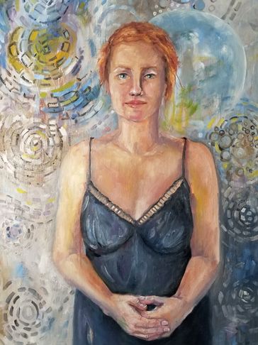 "Standing Tall"
oil paint on canvas
30x36