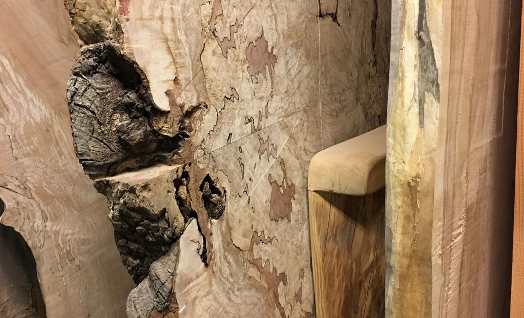 Bookmatched Table Slabs Live Edge Wood Slabs