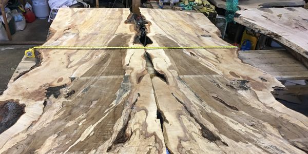 Bookmatched Table Slabs | Live Edge Wood Slabs