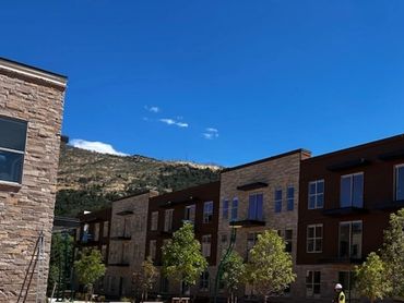 2025 Tree Farm project in Carbondale, Colorado. Masonry, stucco, and metal panelling.