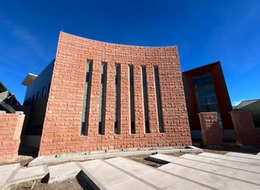 Commerce County Justice Center. Commerce County, Wyoming 2020. Stone.