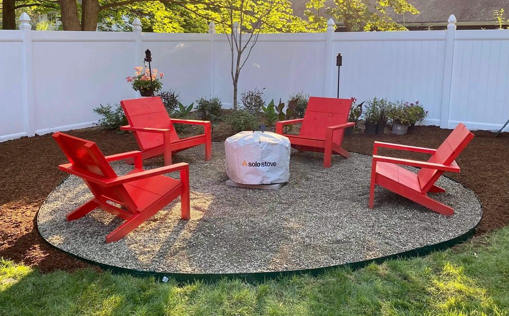 Extra-wide Modern Adirondack Chairs