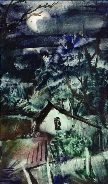 vilage, night, southern Russia