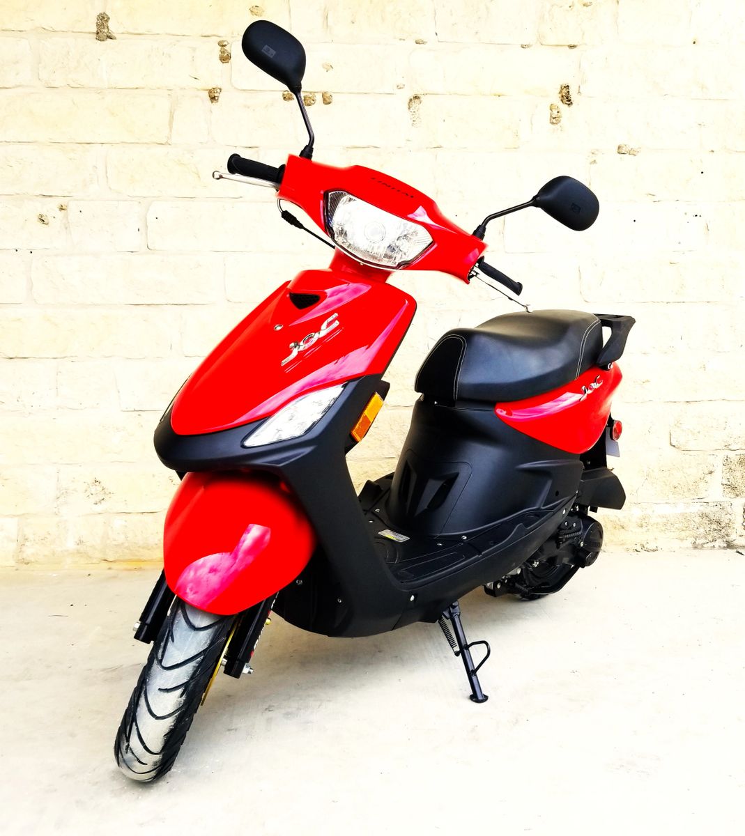  TAO 49cc / 50cc street legal fully automatic scooter moped with  a Matching trunk - Choose your color, Black Blue Red Green and Pink :  Automotive