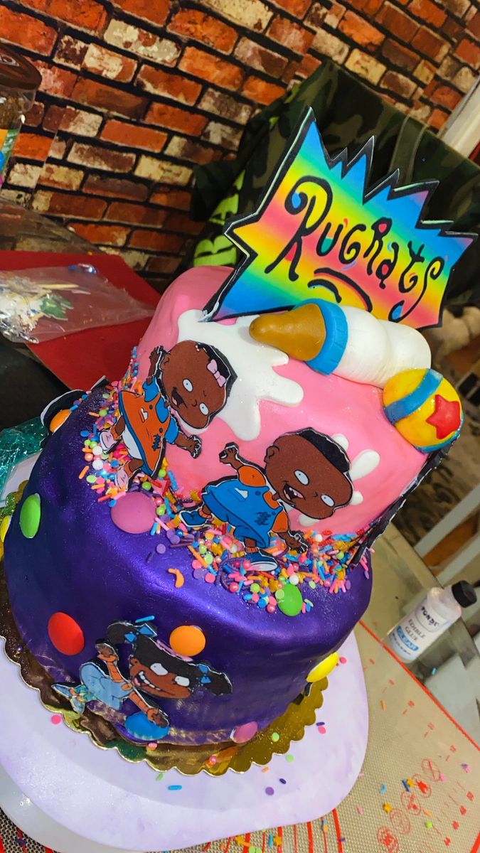 Rugrats Themed Cake