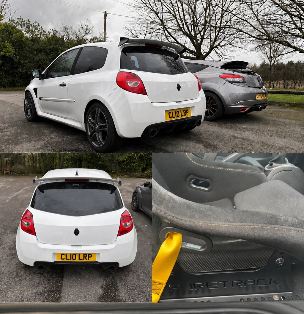 Clio Puretrack Racing cup spoiler