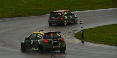 Puretrack Racing team in the BRSCC Supersport Championship Sarah Dennis behind the wheel of Clio 197