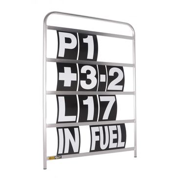 Pitboards, incar driver headsets