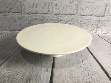 White china cake stand