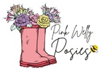 Pink Welly Posies