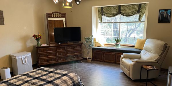 Luxurious and clean private suite at Summit Senior Living in Prescott, Arizona.