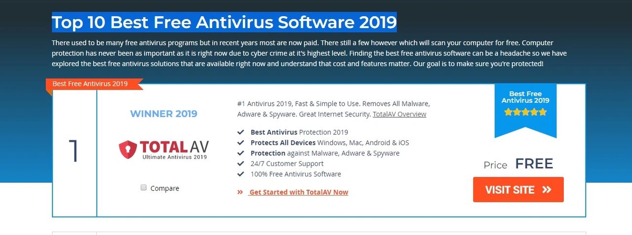 best free antivirus 2019 mac