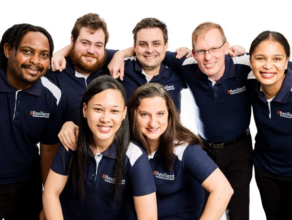A team of Resilient Servers and Networks employees