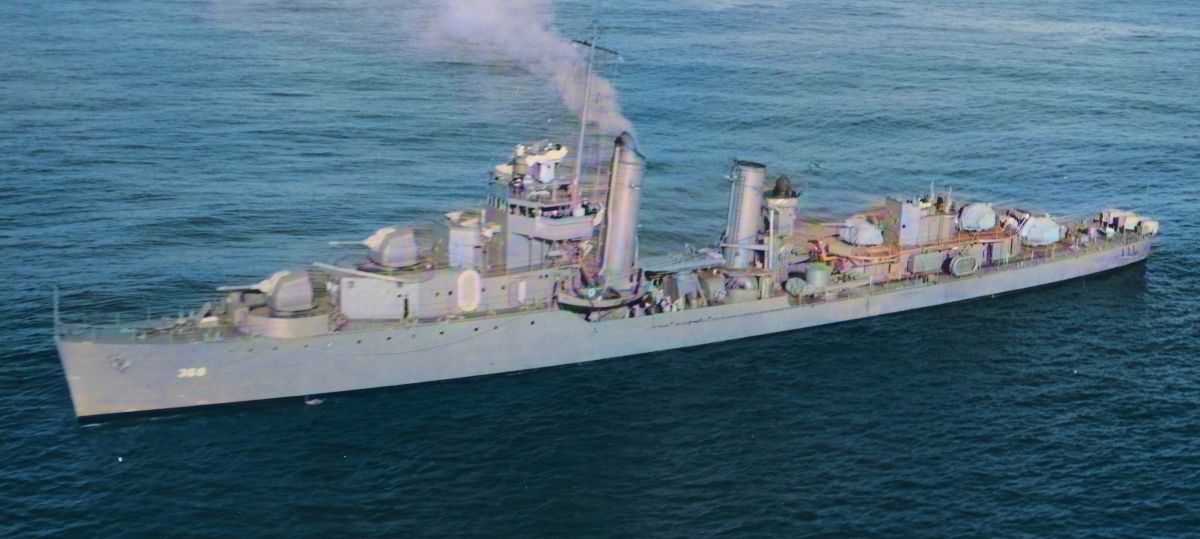 1/700 Mahan Class waterline Hull 
