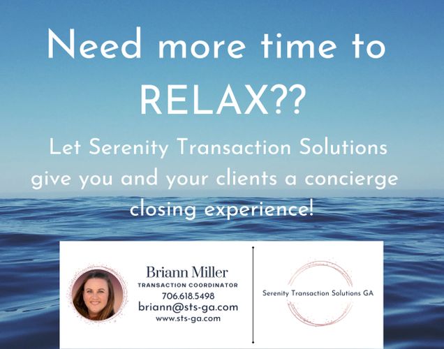 Serenity Transaction Solutions offers concierge closing services for a stress-free experience.