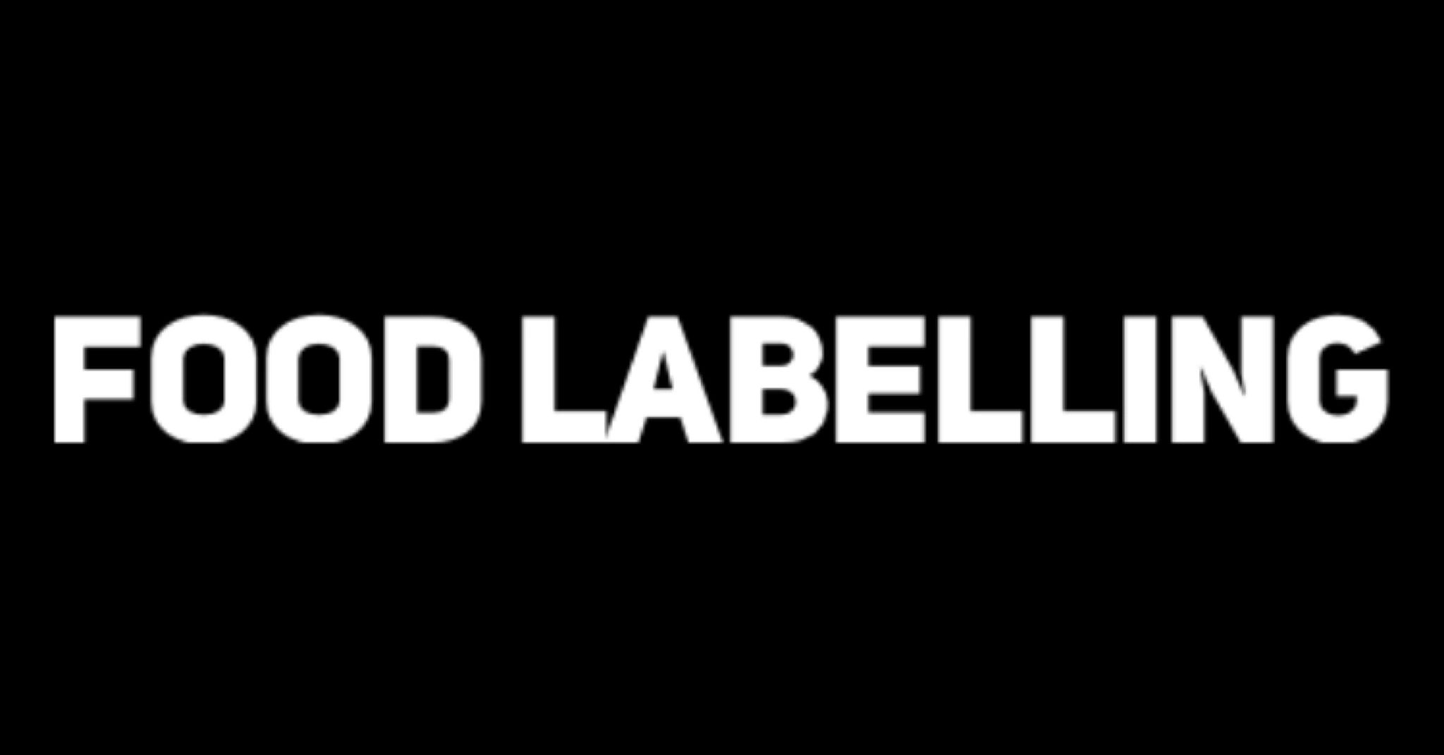 Food Labelling Definition Food Labelling