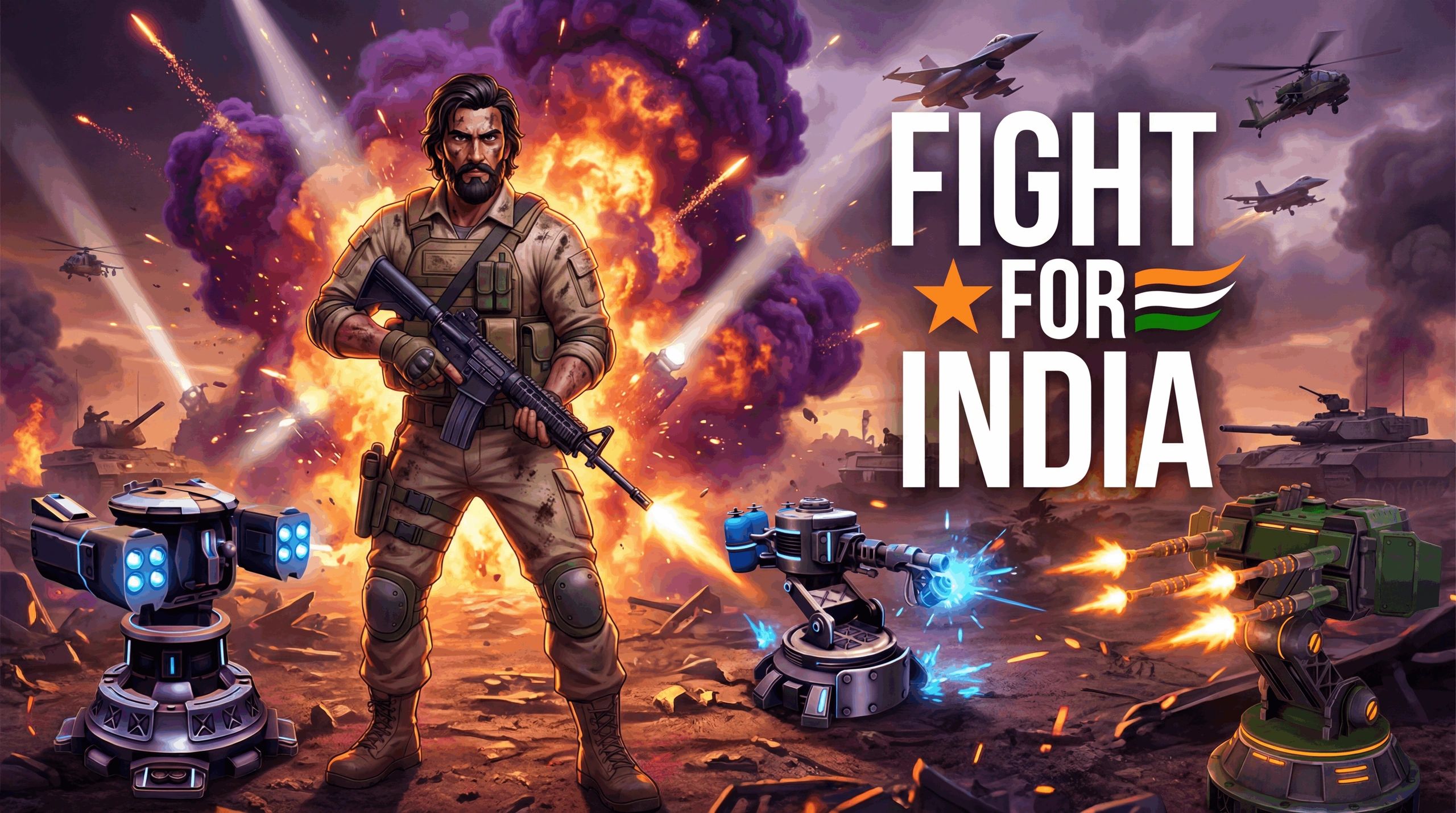 Boss Rush Games | Indie Mobile Game Studio | Fight for India
