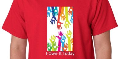 I-Own-It.Today T-shirt Helping Hands Helping Your Community