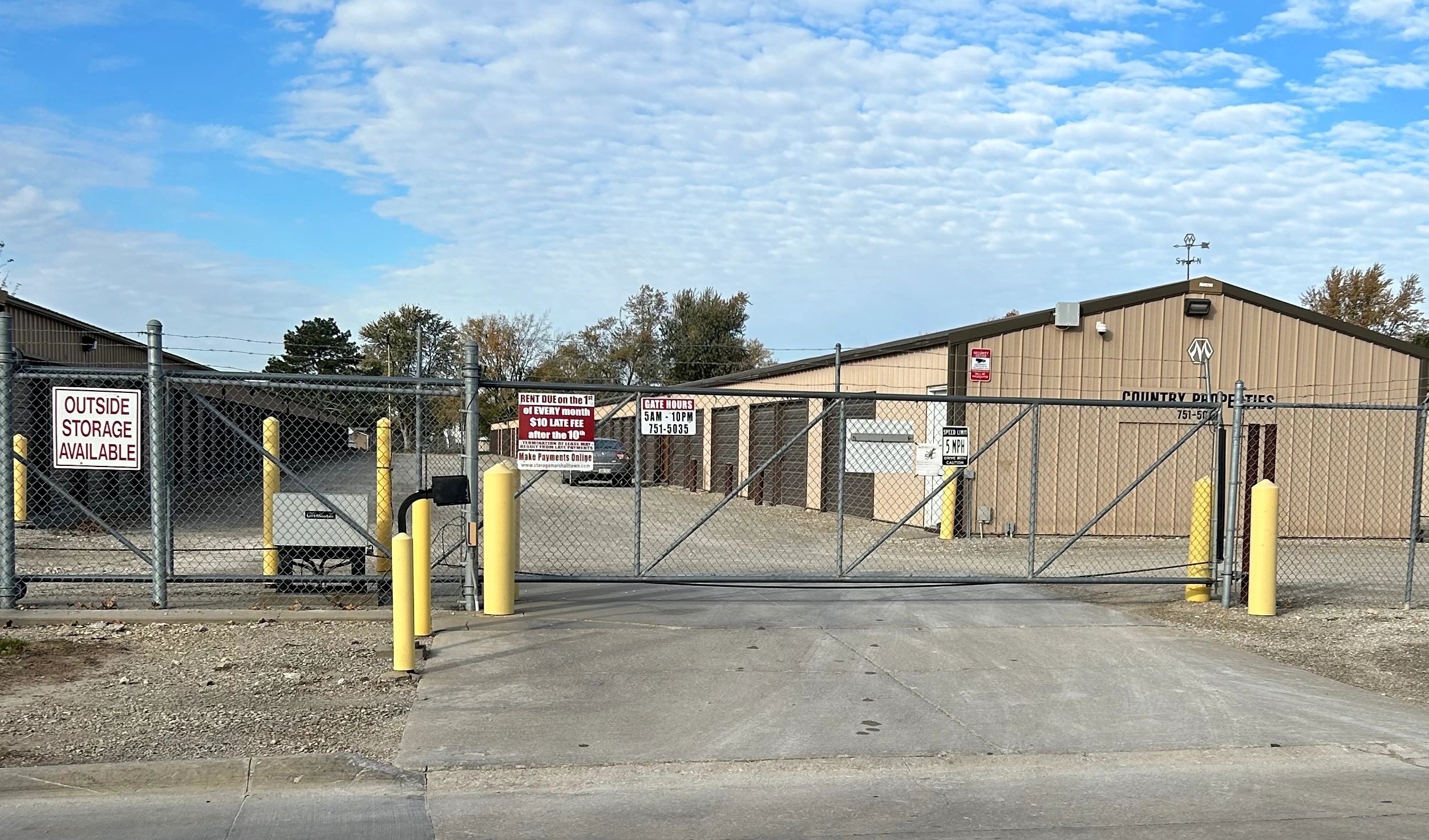 Country Properties Storage