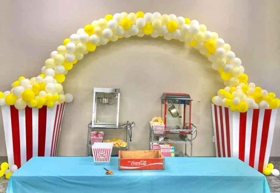 Popcorn Balloon Arch