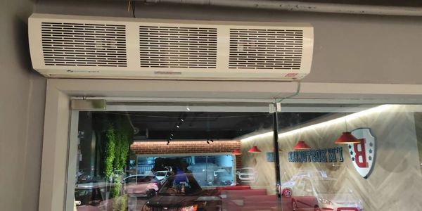 AIR CURTAINS ,SLIM AIR CURTAIN MODEL ABS BLOWER 