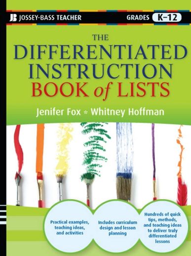 differentiated instruction guide, teachers guide to DI, DI handbook, Differentiated lesson plans