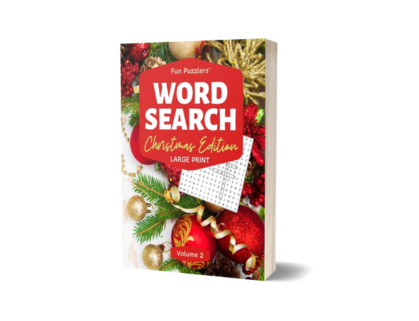 Fun Puzzlers Word Search. Christmas Edition Volume 2. Large Print.