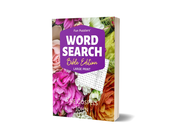 Word Search by Fun Puzzlers Bible Edition The Gospels - John