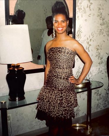 Tina Graham local modeling days 1988
