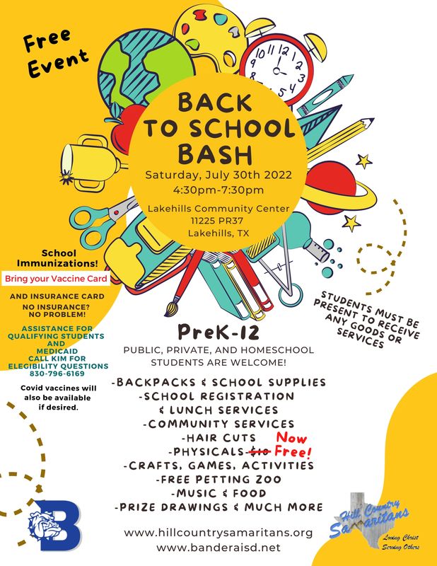 Back To School Bash