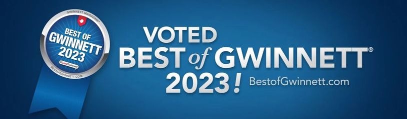 Voted Best of Gwinnett 2023!