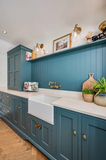 Kitchen shelves