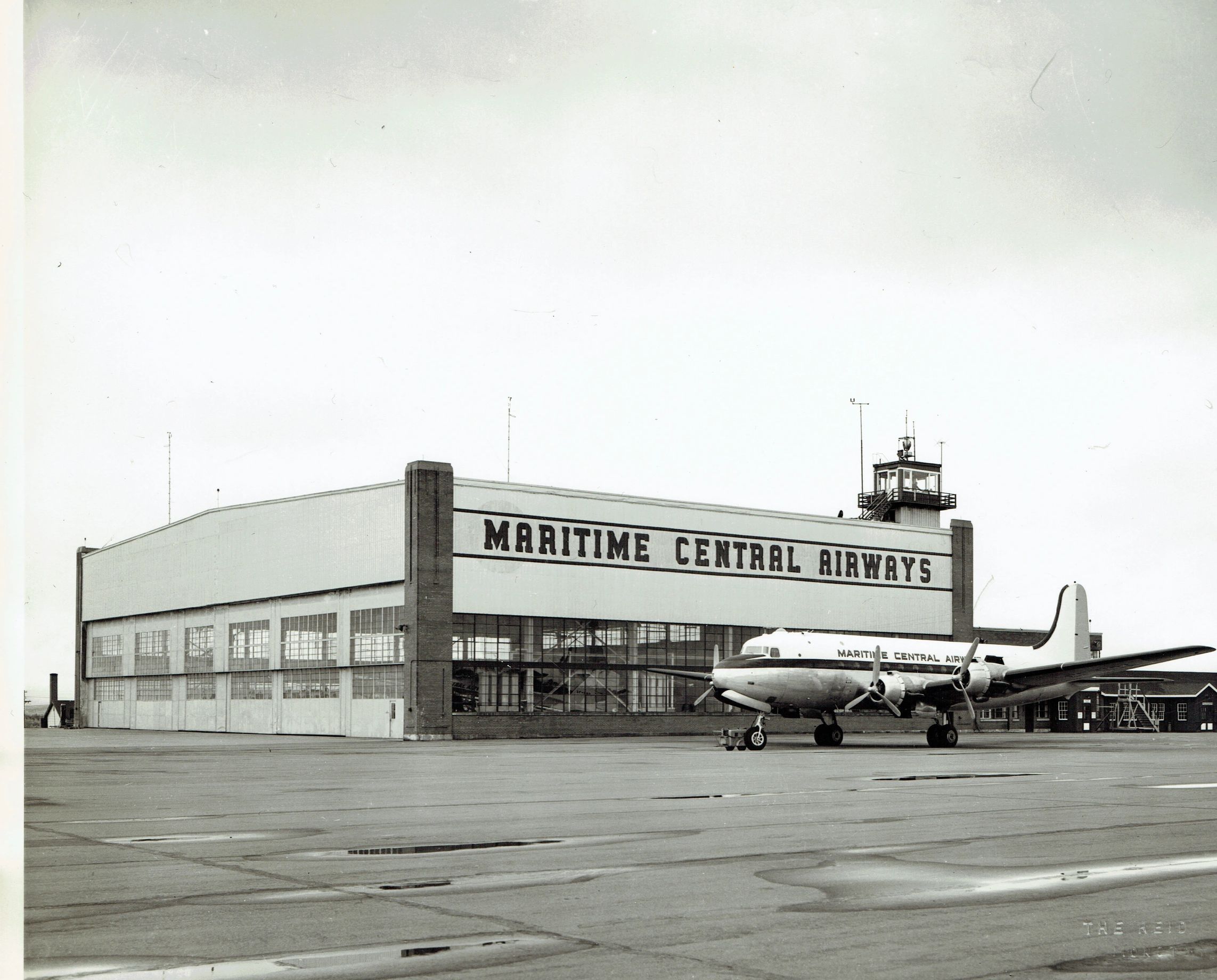 Maritime Central Airways (1941-1963) had its headquarters in Moncton, NB. Photo by Reid Studios.