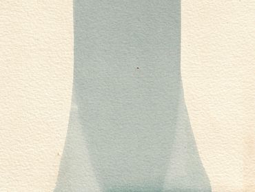 Fever X
Green fishnet dye on paper, 26x17.5 cm, 2024