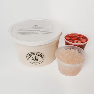 strawberry taho vancouver