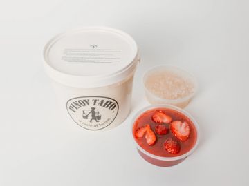 strawberry taho vancouver 