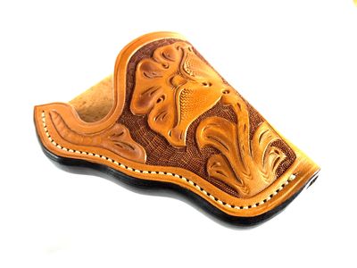 Custom leather holster, custom gunleather, S.D. Myres