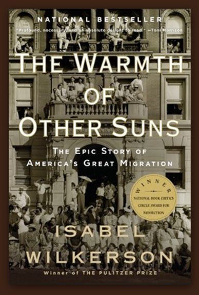 Cover of 'The Warmth of Other Suns' by Isabel Wilkerson, about America's Great Migration.