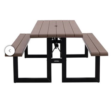 Table de pique-nique pliante de 6 pieds