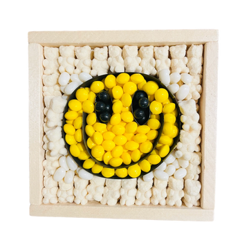 Smiley face, candy board, don't worry be happy, gift, happiness, yellow smiley face, smile