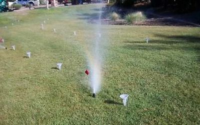 Irrigation Audit to determine how efficient your system is running. 