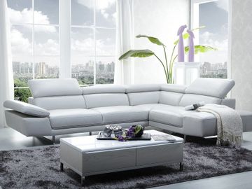 ITALIAN LEATHER SECTIONAL