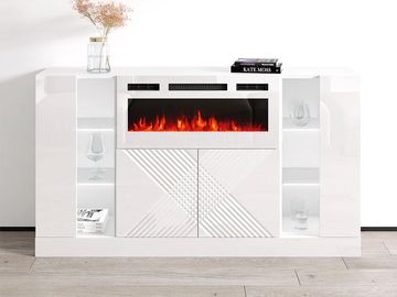 Diuna WH-EF Fireplace Sideboard